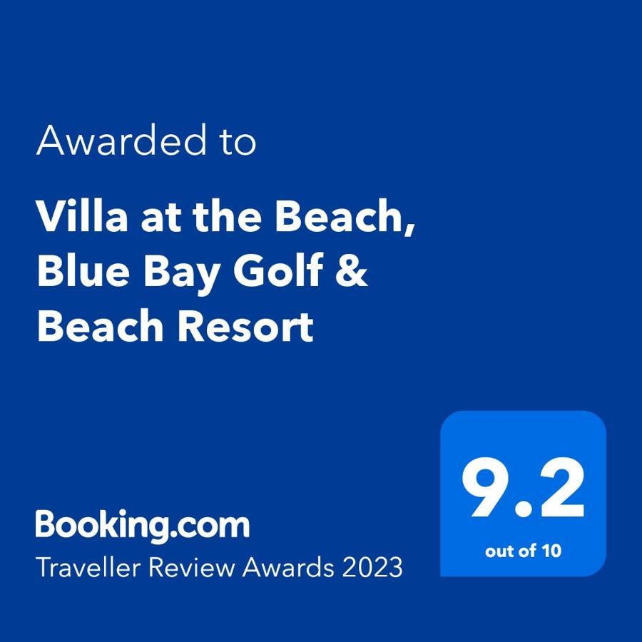 Villa At The Beach, Blue Bay Golf & Beach Resort Екстериор снимка